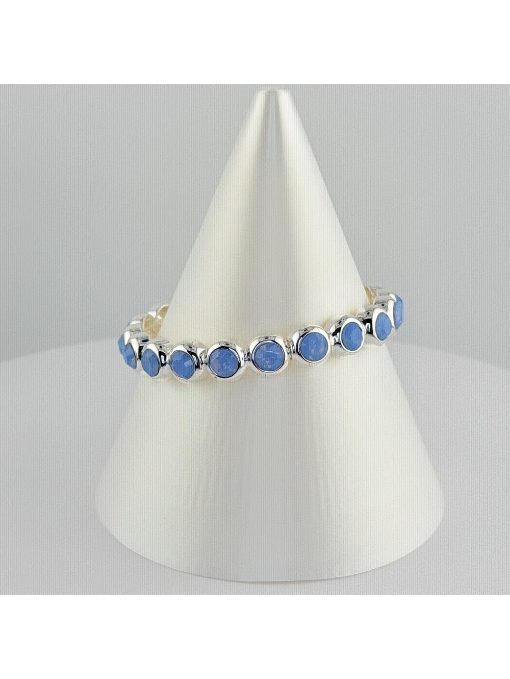 Bomb Party Single Stack Bracelet - on Silver Plating #133